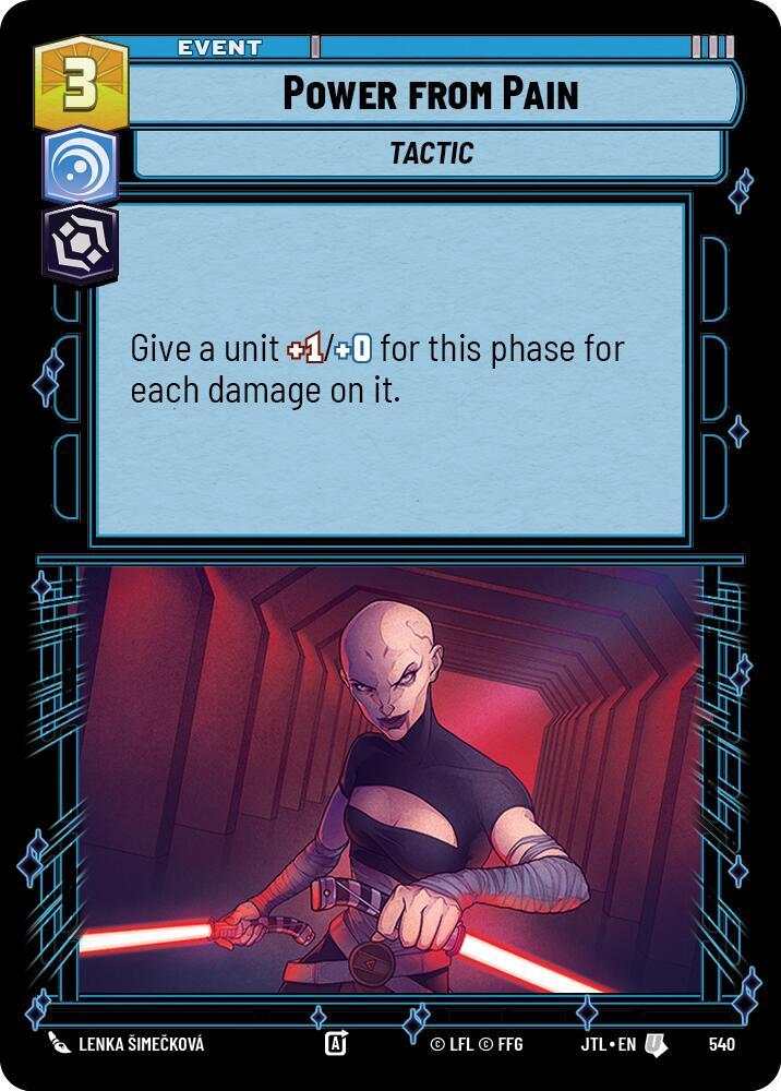 Power from Pain (Foil) [Jump to Lightspeed] 540