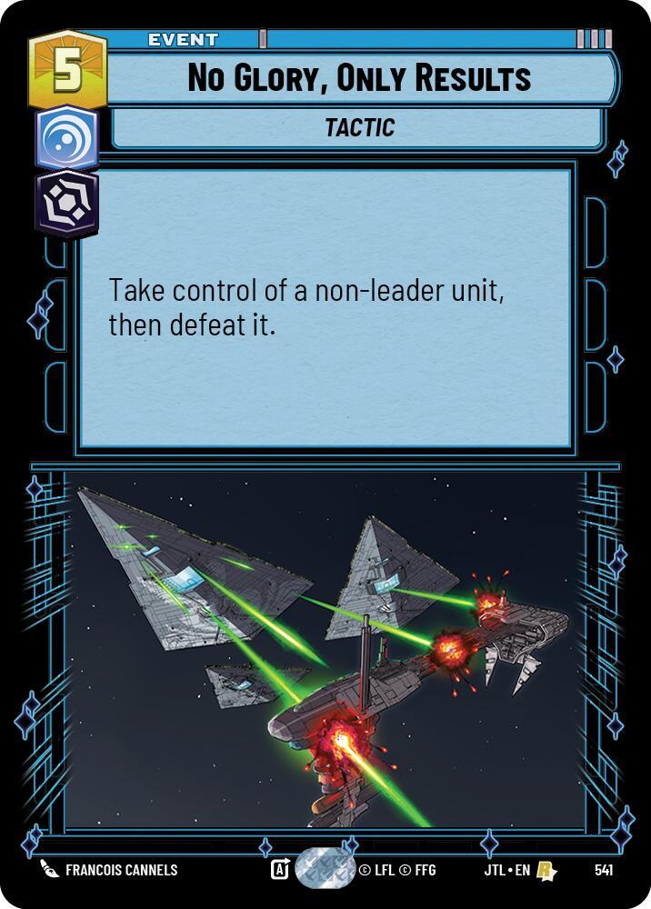 No Glory, Only Results (Foil) [Jump to Lightspeed] 541