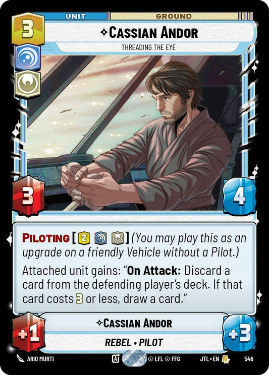 Cassian Andor - Threading the Eye (Foil) [Jump to Lightspeed] 546