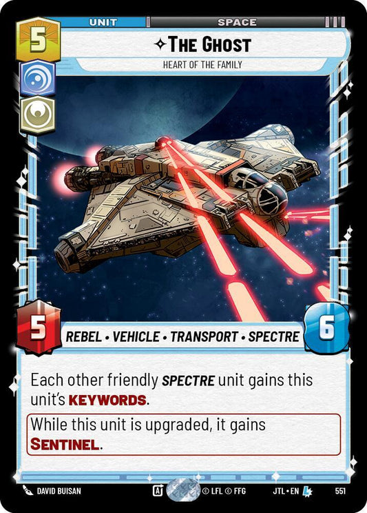 The Ghost - Heart of the Family (Foil) [Jump to Lightspeed] 551