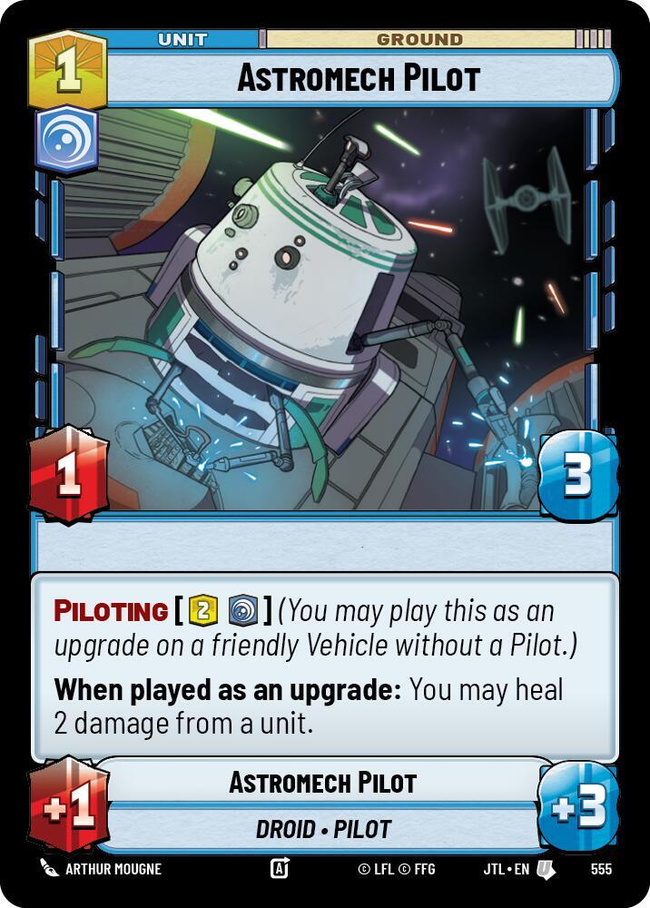 Astromech Pilot (Foil) [Jump to Lightspeed] 555