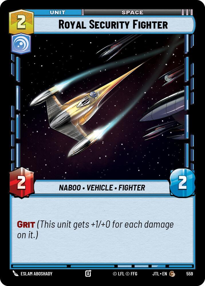 Royal Security Fighter (Foil) [Jump to Lightspeed] 559