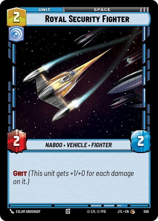Royal Security Fighter (Foil) [Jump to Lightspeed] 559