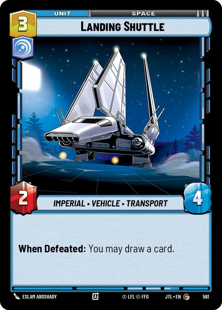 Landing Shuttle (Foil) [Jump to Lightspeed] 561