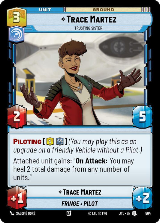 Trace Martez - Trusting Sister (Foil) [Jump to Lightspeed] 564