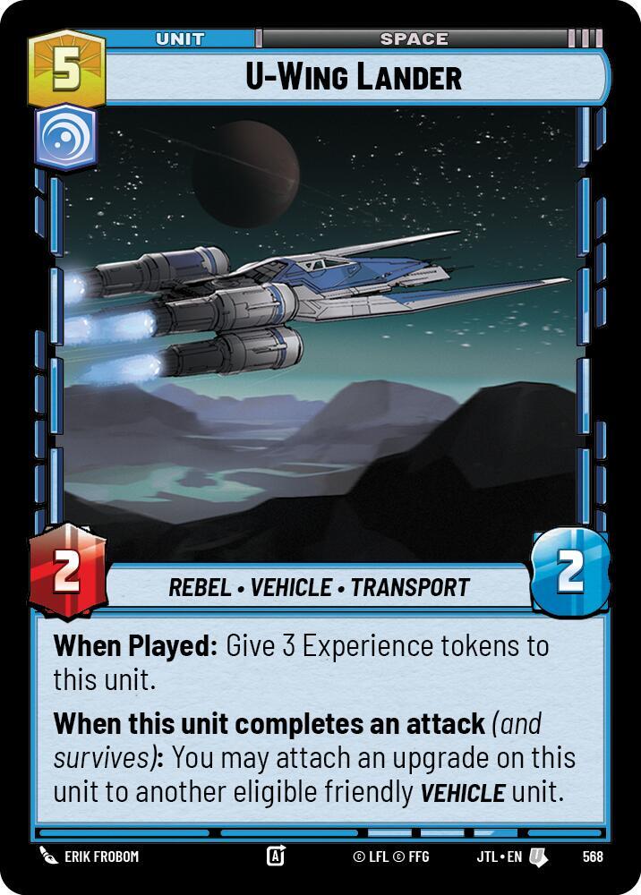 U-Wing Lander (Foil) [Jump to Lightspeed] 568