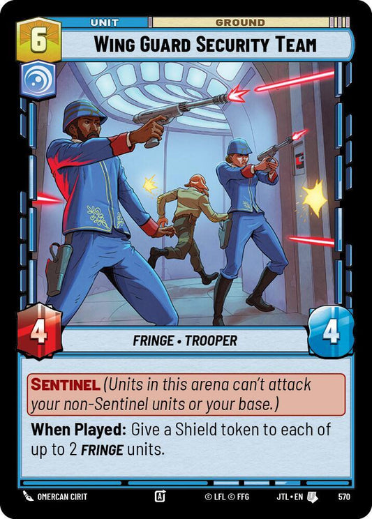 Wing Guard Security Team (Foil) [Jump to Lightspeed] 570