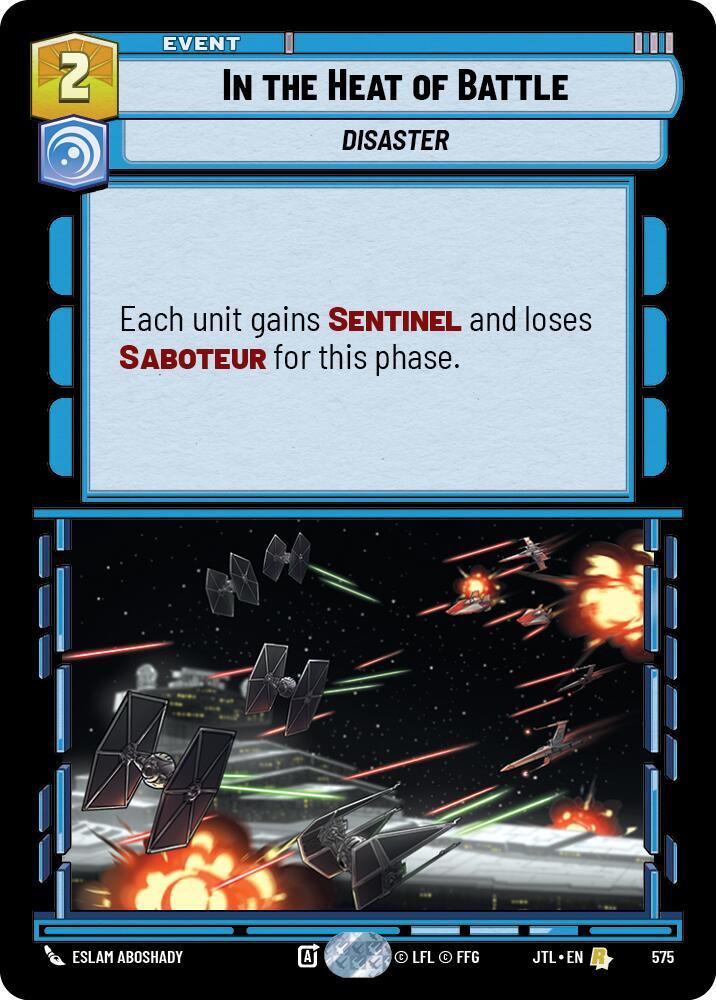 In the Heat of Battle (Foil) [Jump to Lightspeed] 575