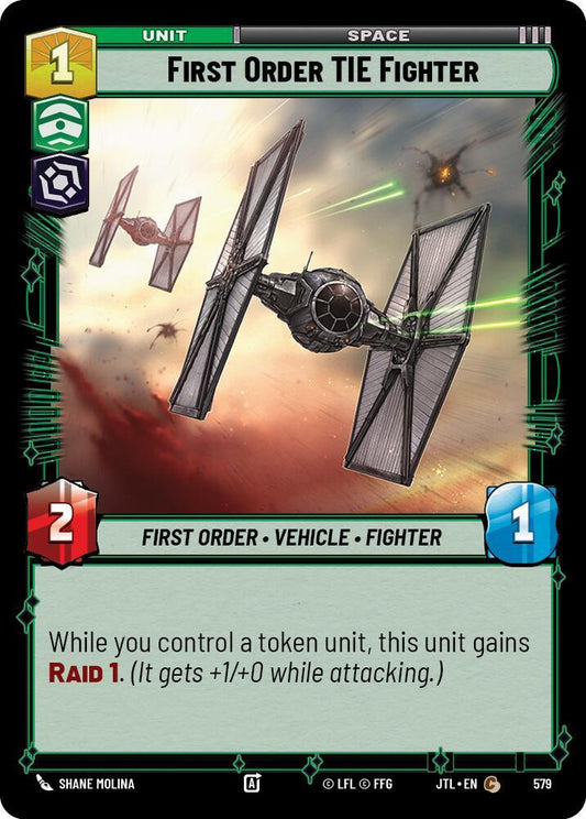 First Order TIE Fighter (Foil) [Jump to Lightspeed] 579