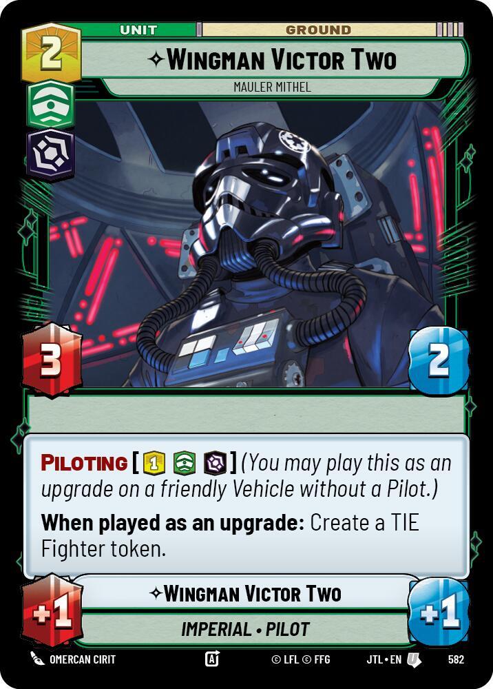Wingman Victor Two - Mauler Mithel (Foil) [Jump to Lightspeed] 582