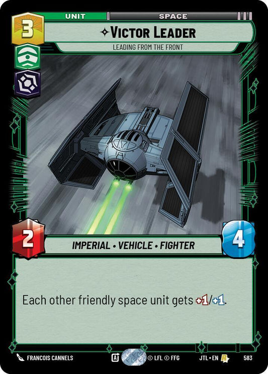 Victor Leader - Leading from the Front (Foil) [Jump to Lightspeed] 583