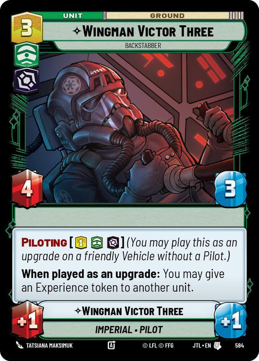 Wingman Victor Three - Backstabber (Foil) [Jump to Lightspeed] 584