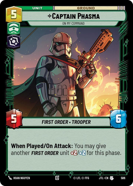Captain Phasma - On My Command (Foil) [Jump to Lightspeed] 586
