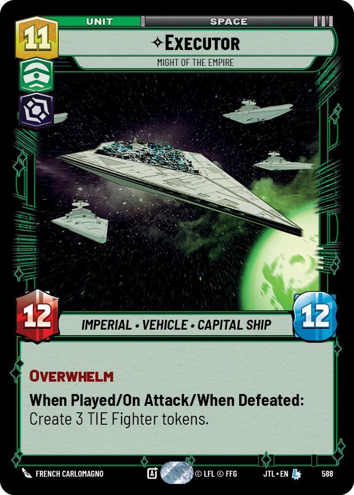 Executor - Might of the Empire (Foil) [Jump to Lightspeed] 588