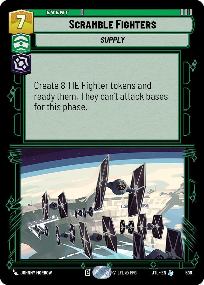 Scramble Fighters (Foil) [Jump to Lightspeed] 590