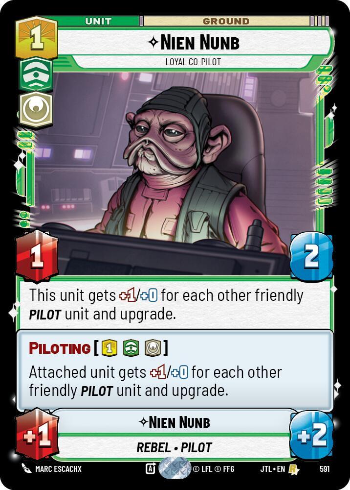 Nien Nunb - Loyal Co-Pilot (Foil) [Jump to Lightspeed] 591