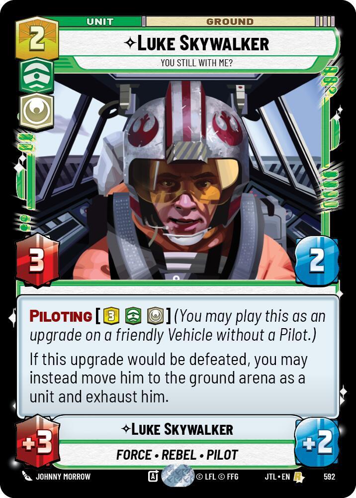 Luke Skywalker - You Still With Me? (Foil) [Jump to Lightspeed] 592