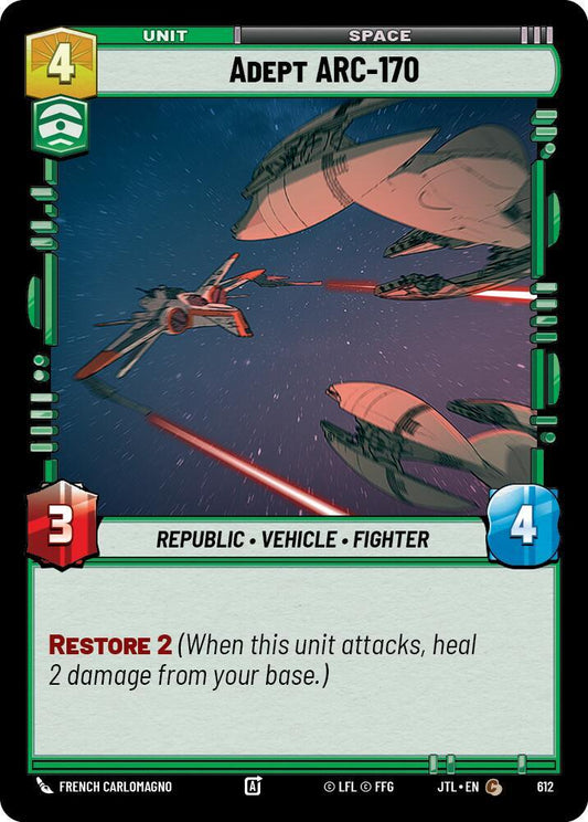 Adept ARC-170 (Foil) [Jump to Lightspeed] 612