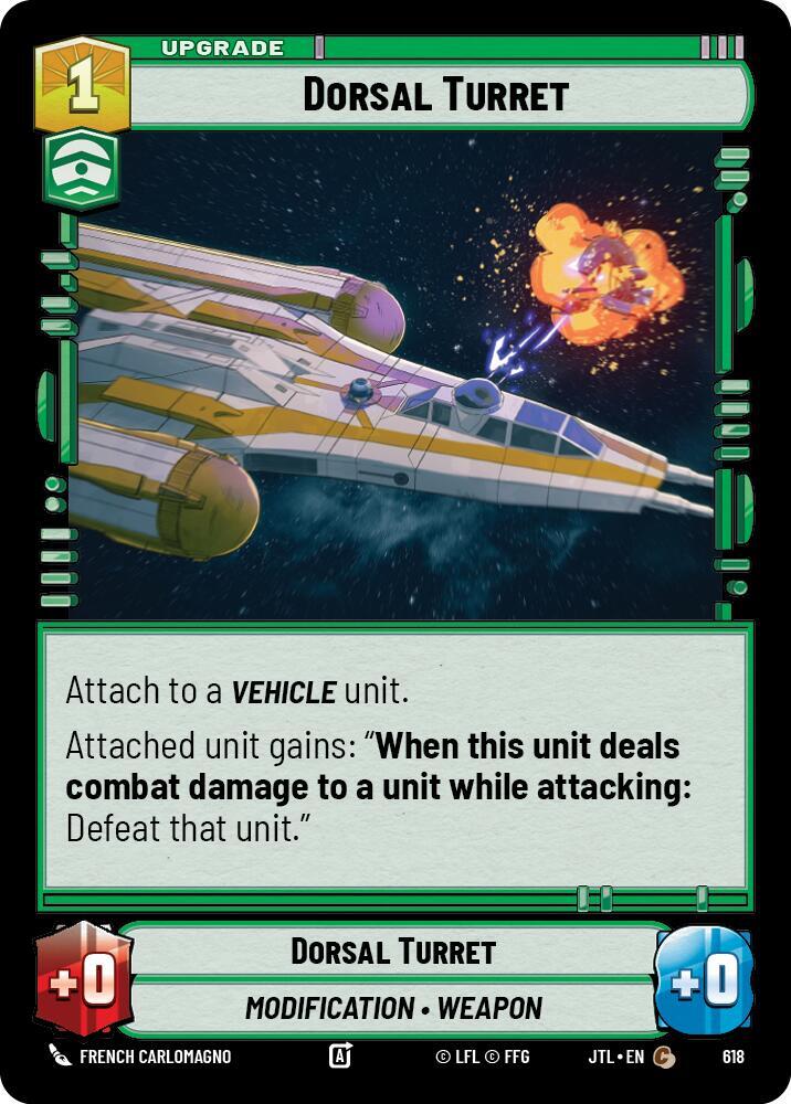 Dorsal Turret (Foil) [Jump to Lightspeed] 618