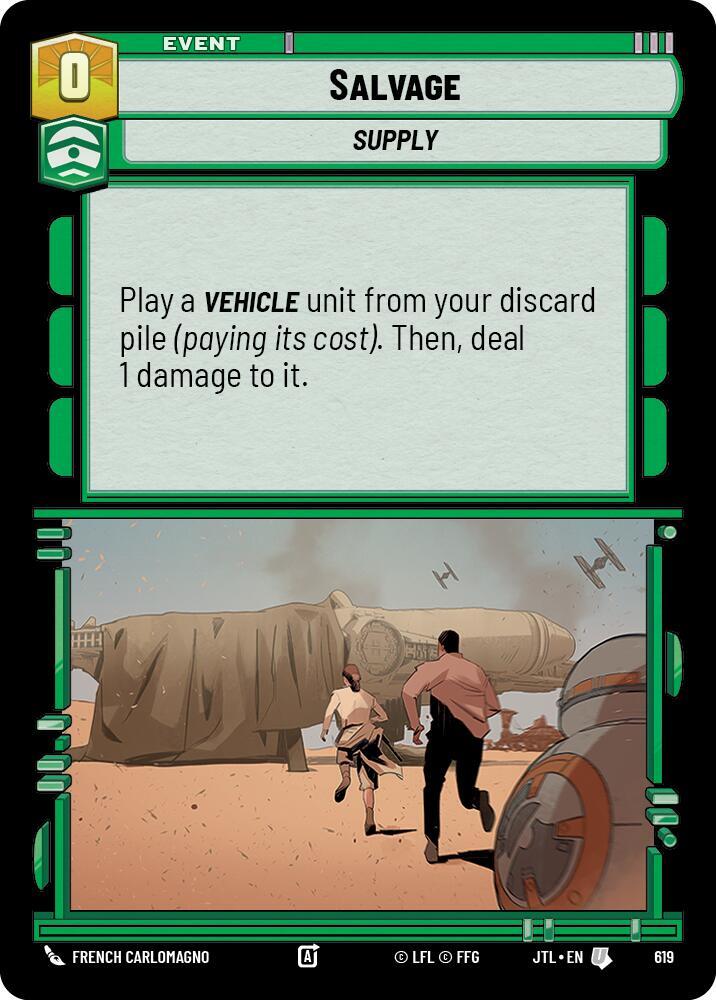 Salvage (Foil) [Jump to Lightspeed] 619