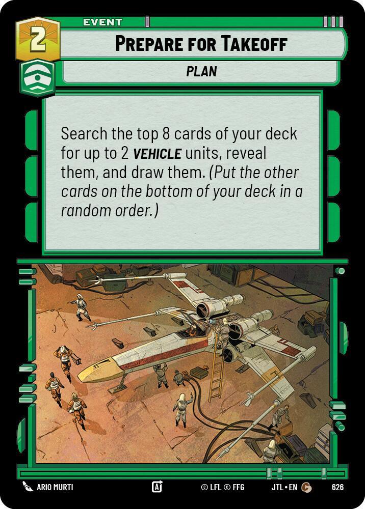 Prepare for Takeoff (Foil) [Jump to Lightspeed] 626