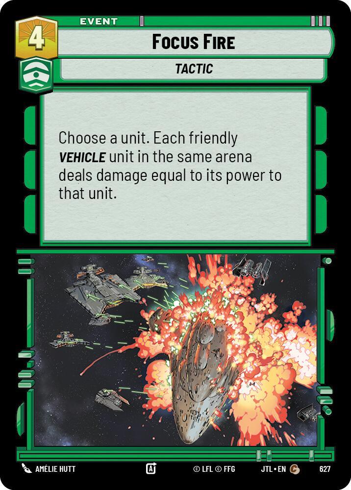 Focus Fire (Foil) [Jump to Lightspeed] 627