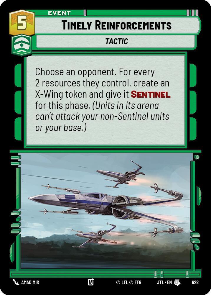 Timely Reinforcements (Foil) [Jump to Lightspeed] 628