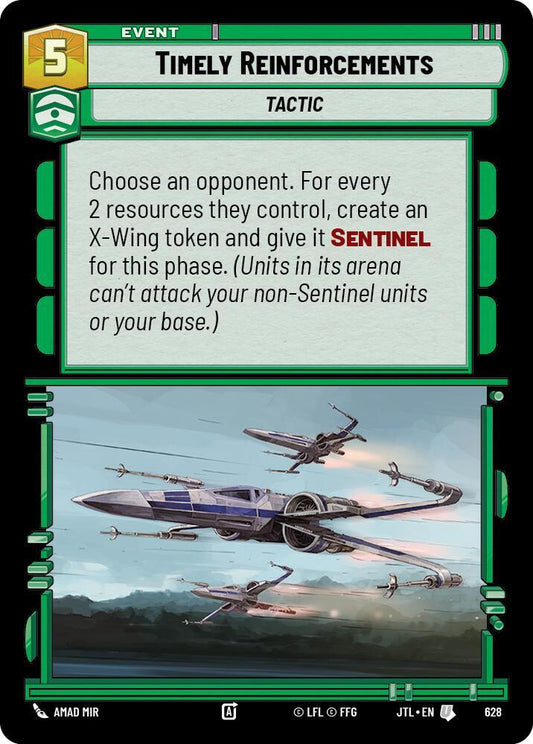 Timely Reinforcements (Foil) [Jump to Lightspeed] 628