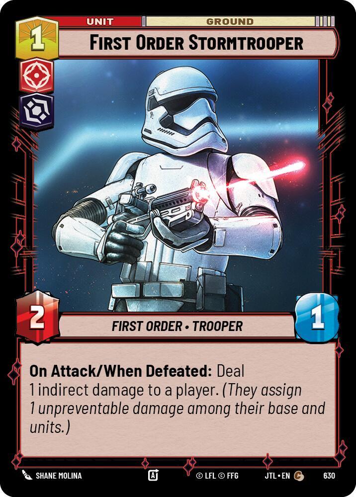First Order Stormtrooper (Foil) [Jump to Lightspeed] 630