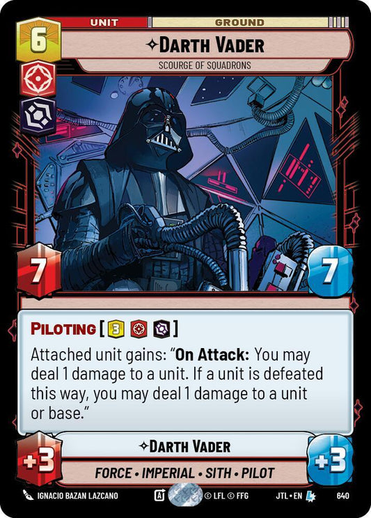 Darth Vader - Scourge of Squadrons (Foil) [Jump to Lightspeed] 640