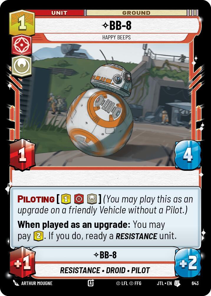 BB-8 - Happy Beeps (Foil) [Jump to Lightspeed] 643