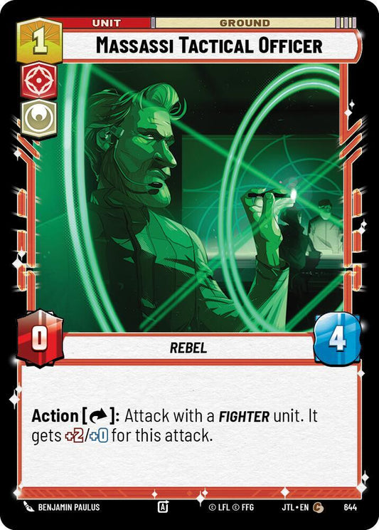 Massassi Tactical Officer (Foil) [Jump to Lightspeed] 644