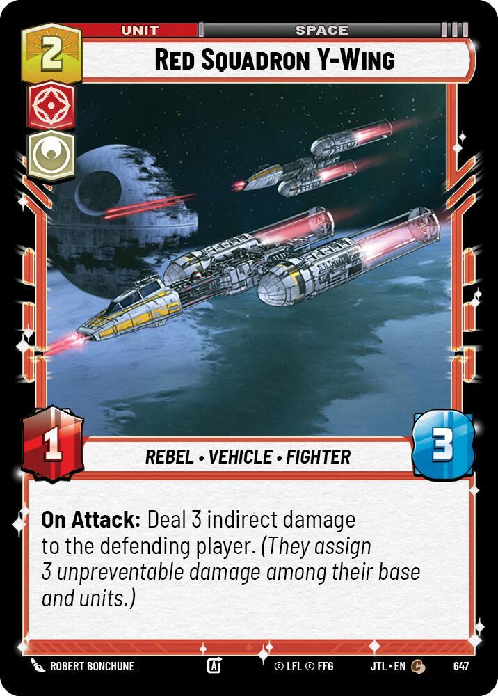 Red Squadron Y-Wing (Foil) [Jump to Lightspeed] 647