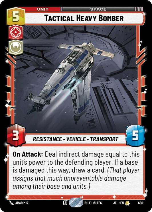 Tactical Heavy Bomber (Foil) [Jump to Lightspeed] 650