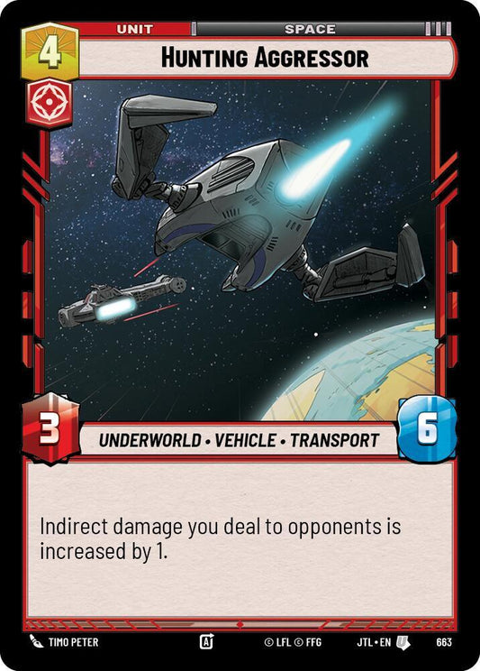 Hunting Aggressor (Foil) [Jump to Lightspeed] 663