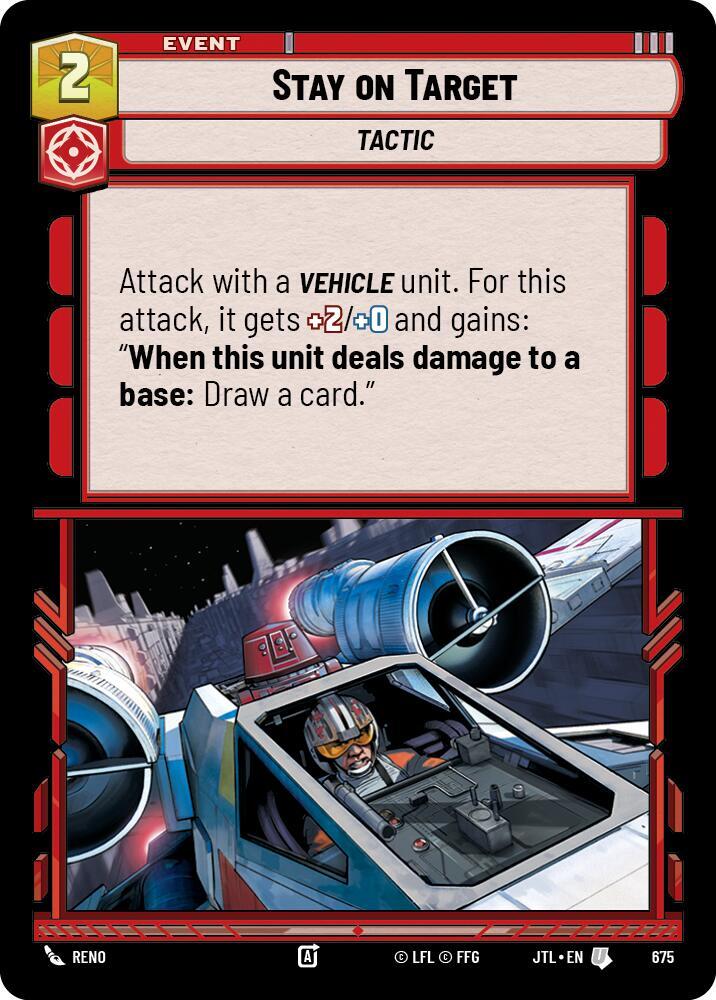 Stay on Target (Foil) [Jump to Lightspeed] 675