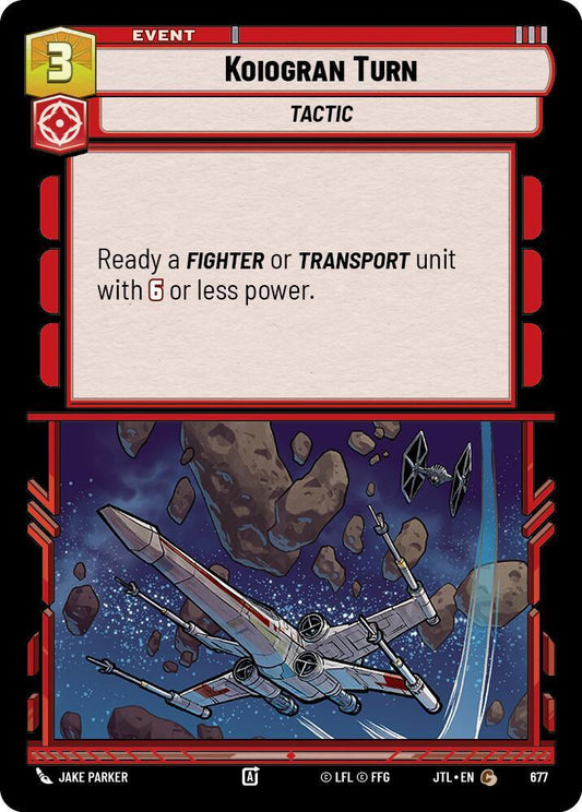 Koiogran Turn (Foil) [Jump to Lightspeed] 677