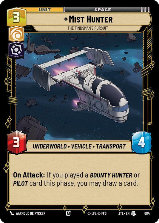 Mist Hunter - The Findsman's Pursuit (Foil) [Jump to Lightspeed] 684