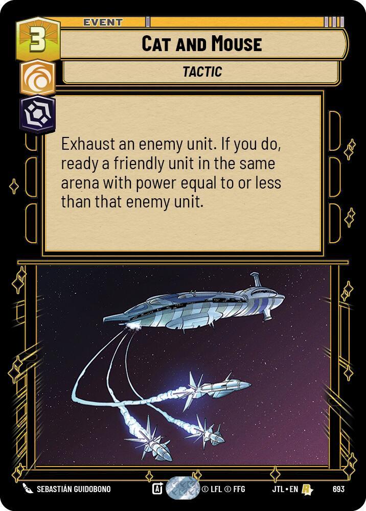 Cat and Mouse (Foil) [Jump to Lightspeed] 693