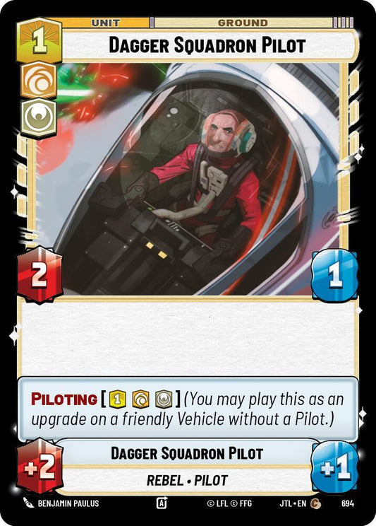Dagger Squadron Pilot (Foil) [Jump to Lightspeed] 694