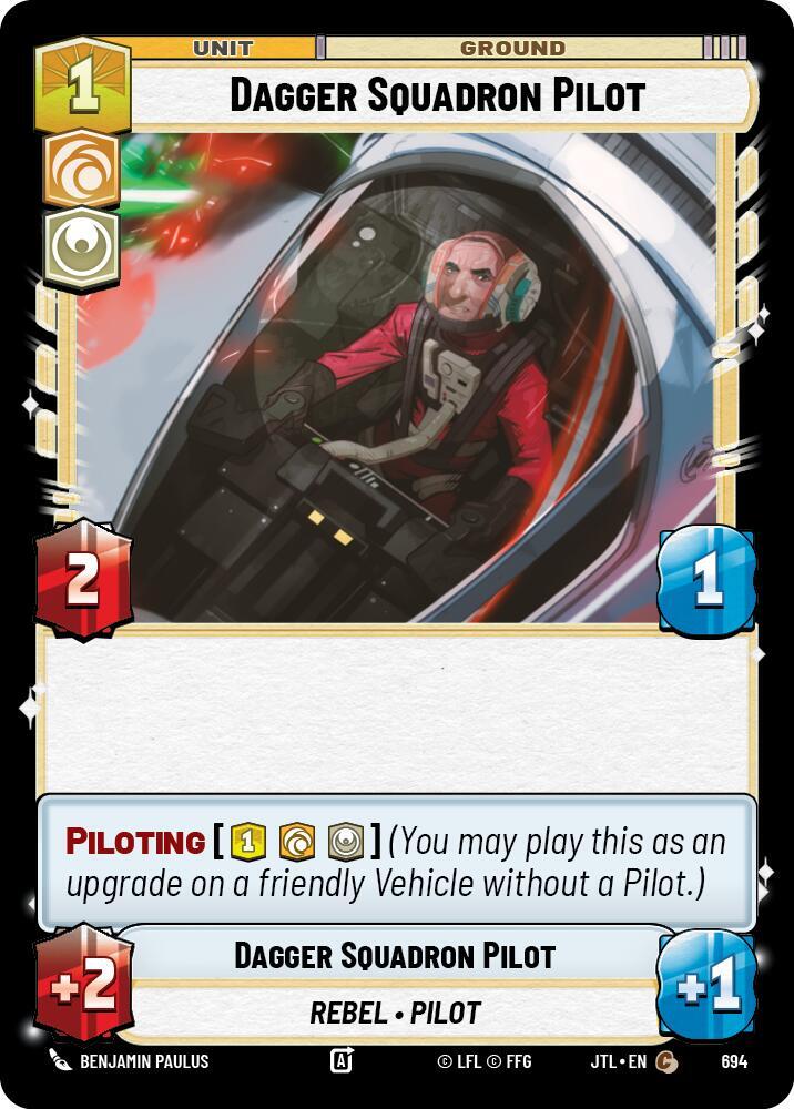 Dagger Squadron Pilot (Foil) [Jump to Lightspeed] 694