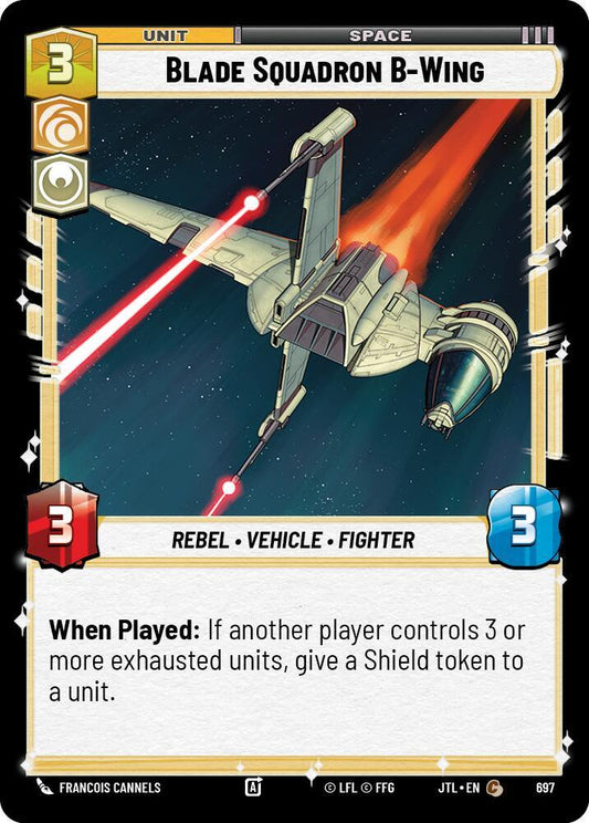 Blade Squadron B-Wing (Foil) [Jump to Lightspeed] 697