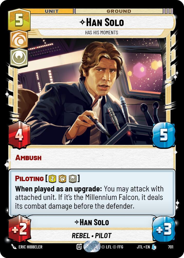 Han Solo - Has His Moments (Foil) [Jump to Lightspeed] 701
