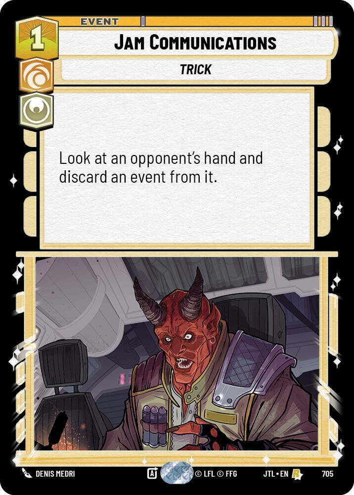 Jam Communications (Foil) [Jump to Lightspeed] 705