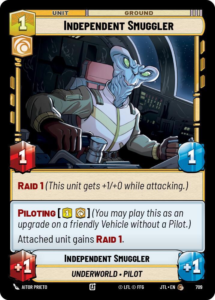 Independent Smuggler (Foil) [Jump to Lightspeed] 709