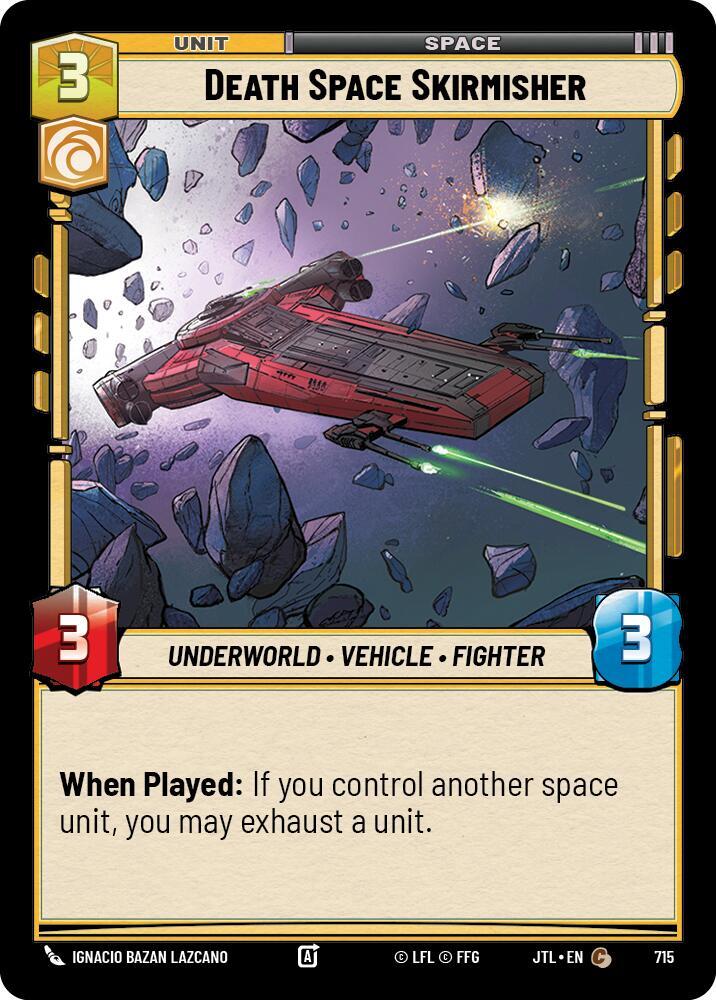 Death Space Skirmisher (Foil) [Jump to Lightspeed] 715