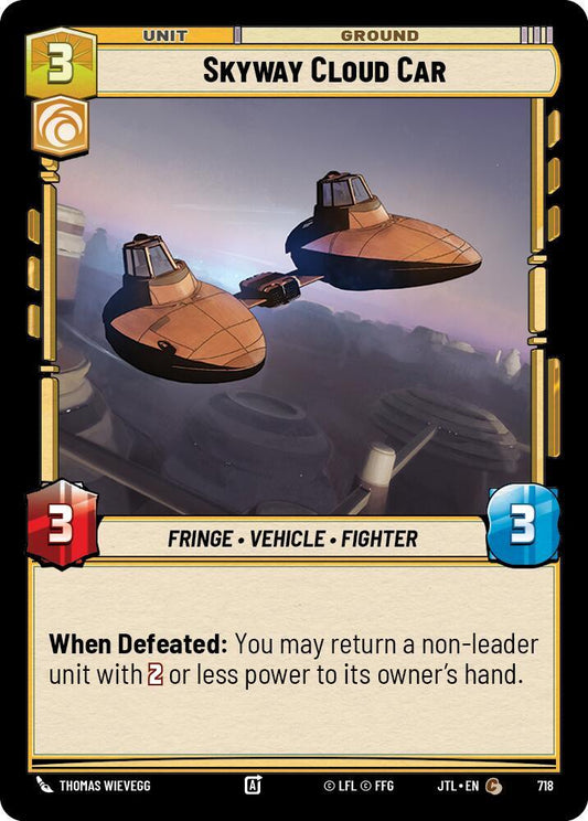 Skyway Cloud Car (Foil) [Jump to Lightspeed] 718