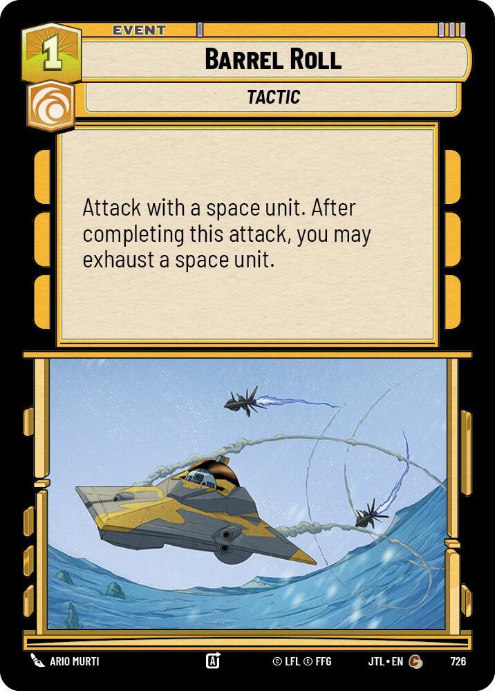 Barrel Roll (Foil) [Jump to Lightspeed] 726
