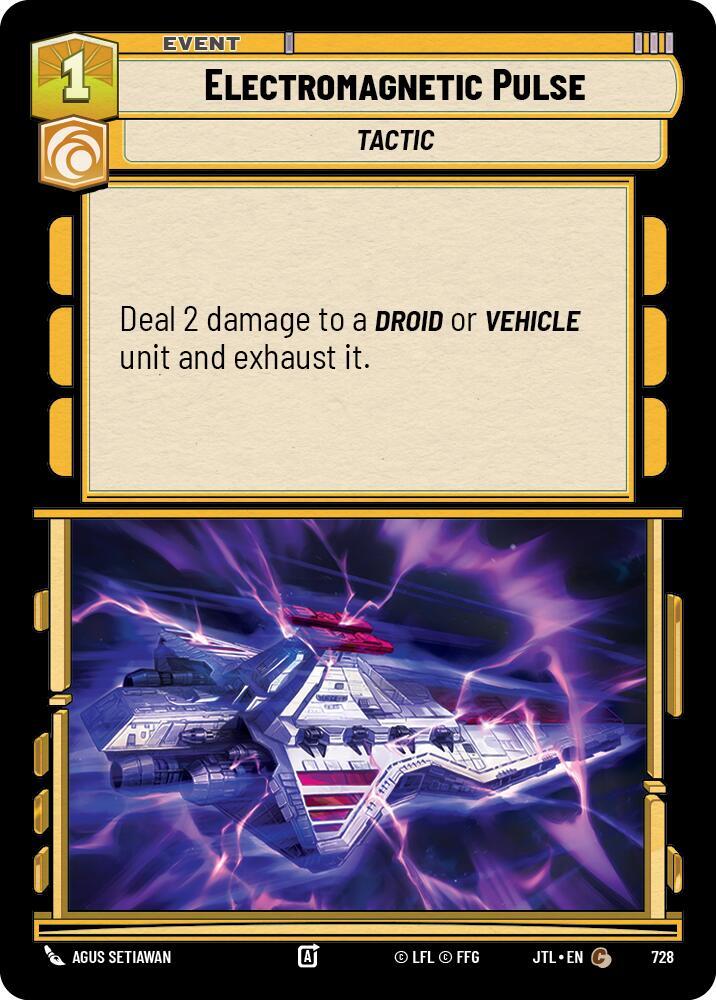 Electromagnetic Pulse (Foil) [Jump to Lightspeed] 728