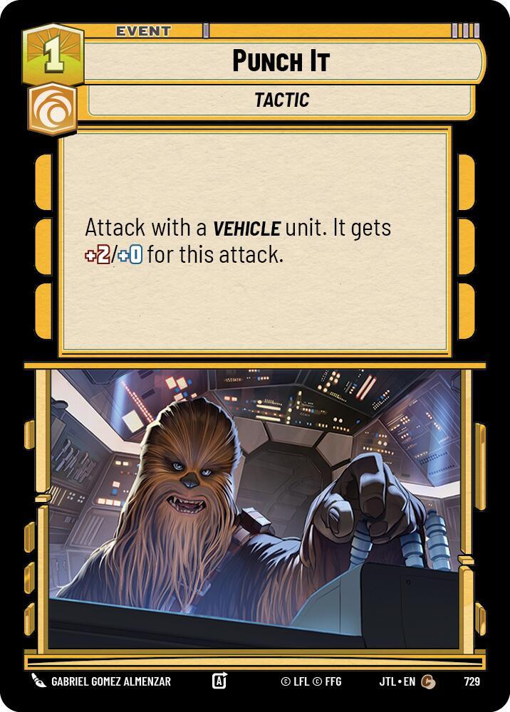 Punch It (Foil) [Jump to Lightspeed] 729